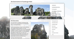 Desktop Screenshot of externsteine-teutoburgerwald.de