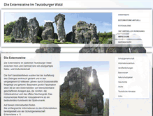 Tablet Screenshot of externsteine-teutoburgerwald.de